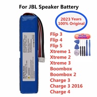 2023 Years 100  Original Player Speaker Battery For JBL Flip 3 4 5 Boombox Xtreme 1 2 3 Charge 3 2016 Bluetooth Audior Bateria [ready stock] Payne Edith