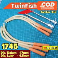 PROMO - Mainan tradisional ketapel ikan - karet pancing siap pakai 1745 plain NATURAL