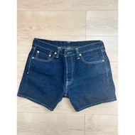 IRON HEART 666S-PD Selvedge Denim Shorts W33 Red Ear Discontinued Model
