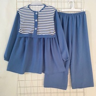 Cute Children's Clothing SET ONE SET FOR GIRLS II AQILA MODEL 3-12 YEARS CRINKLE MIX KNIT MATERIAL