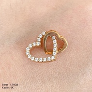 Fashion Love Gold Pendant Jewelry 6k/300