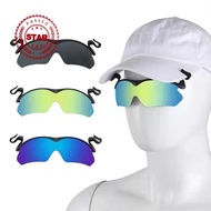 Clip On The Hat Sun Visor, Rotatable And Adjustable, Suitable For Fishing, Driving, Outdoor E9w5