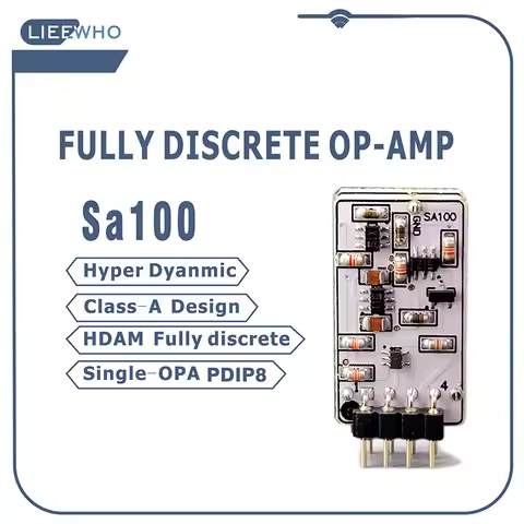 single op amp LIEEWHO SA100 Hi-End Fully Discrete Single OP AMP Upgrade Replace OPA627 NE5534 MUSES0