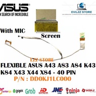 Flexible CABLE ASUS A44H K43 X43 X43S X44 X44H X44C X44HY X44HR X44LY X84 K84 K84L 14G143442 14g1434