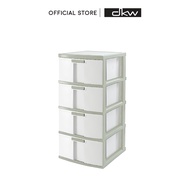 DKW HH-400/4 ตู้ลิ้นชัก 4 ชั้น รุ่น Jumbo ตู้เสื้อผ้า