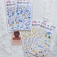 Hologram STICKERS KOREAN DAISO DECORATION