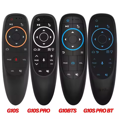 Air Mouse Voice Control G10S Pro BT Gyroscope Sensing Game 2.4GHz Mini Wireless Smart Remote For And