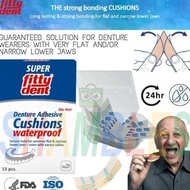 Fittydent Denture Adhesive Cushion / Lem Gigi Palsu Double Tape Gusi