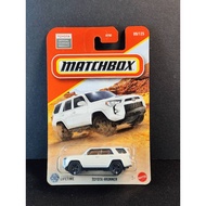 Matchbox Toyota 4Runner - White ( 09/125 - 2025 )