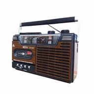 Cassette tape recorder, radio, tape recorder for the elderly, portable audio player, vintage cassett