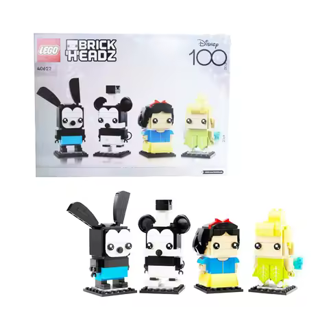 LEGO40622Disney 100th Celebration Mickey Mouse, Snow White, Tinkerbell & Oswald The Lucky Rabbit