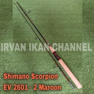 Rod Fishing Shimano Scropion EV 2602-2. Original Made In Japan