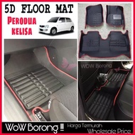 5D Floor Mat Carpet PERODUA KELISA