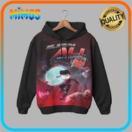 Ejen Ali Children's Hoodie S8D01_Ja - Mimos 3D Children's Game Ejen Ali S8D01_Ja - Mimos 3D Children