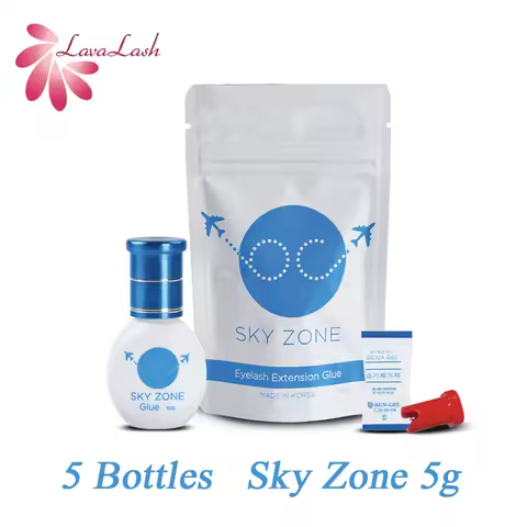 5g Sky Zone Glue Original Korea 1-2s Dry Time Fastest Strongest Eyelash Extensions Glue Most Powerfu
