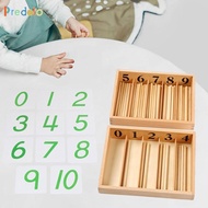 predolo Montessori Spindle Box Educational Toys Mathematical Toy Kids Early Development