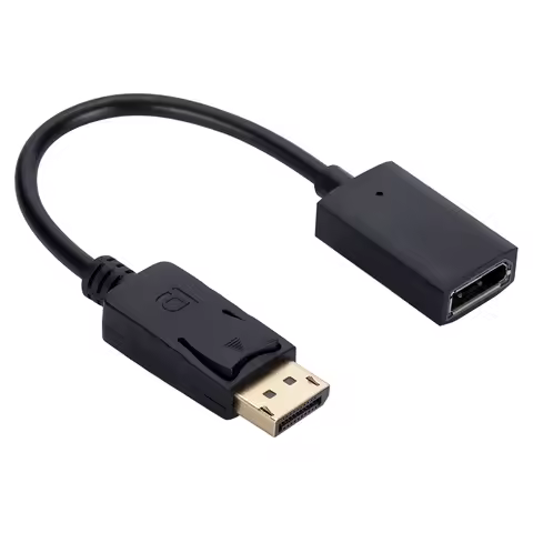 DP Male To Female DP To HDMI-compatible Signal Converter Cable Support DP V1.2 DisplayPort Connector