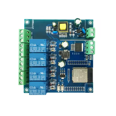 ESP32 Relay Development Board AC / DC Power Supply WiFi Bluetooth BLE 4 Channel Relay Module ESP32