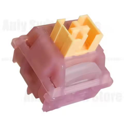 Outemu Silent Peach V3 Switch Lubed Mute Lemon V3 Switches Mechanical Keyboard Linear Tactile 5Pin H