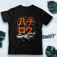 TOYOTA HACHIROKU AE86 INITIAL D T-SHIRT JDM T-SHIRT DISTRO CLOTHES