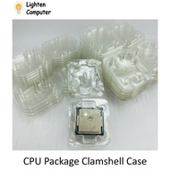 【Ready Stock】 Processor CPU Clamshell Packing Case For Intel socket 775 1150 1151 1155 1156 1200 Plastic Protection Box