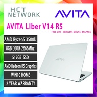 Avita Liber V14 R5 Laptop (Ryzen 5 3500U, 8GB, 512GB SSD, ATI, 14'' FHD, W10)