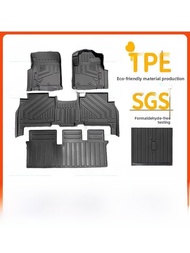 Right-Hand Drive Toyota Land Cruiser Lexus LC200 Tailgate Mat Waterproof TPE Customized Car Floor Ma