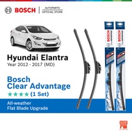 Bosch Clear Advantage U Hook Wiper Set for Hyundai Elantra MD (26"/14")