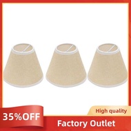 3Pcs Cloth Bubble Type Lamp Shade Simple Lampshade Ceiling Lamp Cover Light Accessory for Home-Khaki
