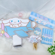 Cinnamoroll Blue - Dessert Table Package Label/Birthday Table Decoration