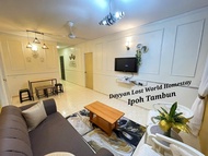 Pangsapuri 745 m² dengan 3 bilik tidur dan 2 bilik mandi peribadi di Tambun (Dayyan Lost World Homes