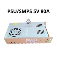 SMPS 5V 80A 400 Watt Power Supply Input Selector 110V 220V DC 5 Output 80 AmpereVOLT