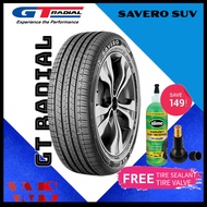 255/60R18 GT RADIAL SAVERO SUV TUBELESS TIRE WITH FREE TIRE SEALANT & TIRE VALVE