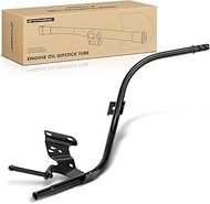 A-Premium Engine Oil Dipstick Tube Compatible with Chevrolet Equinox 2010-2010, Malibu 2008-2010, HH
