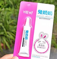 兔奶奶 防水睫毛膠$10/5枝兔奶奶奈小白心願先生初遇季假睫毛膠水美睫種植睫毛嫁接睫毛膠水透明持久快乾不刺眼