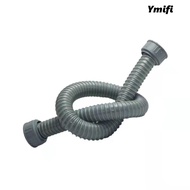 YMIFI Kitchen Sink Drain Kit, 1m Double Screw Oral Drain Pipe, Tightness P Trap Sink Drain Pipe Kitc