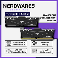 NerdWares Solutions Teamgroup T-Force DARK Z DDR4 3200mhz 3600mhz RAM Gaming Memory
