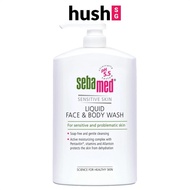 Best Seler Sebamed Sensitive Skin Liquid Face &amp; Wash - 200ml/300ml/1000ml