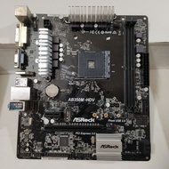 Asrock AB350M-HDV Motherboard. Used Asrock B350M HDV Mainboard