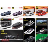 TM 1/64 FD2 GCD GOLF Tokyo Tail Flick 350Z Jesko one: 1 RWB EVO RCF JEEP
