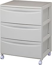 Heiwa Industry Roocent 543 Chest, 3 Tiers, With Wheels, Load Capacity (per Tier) Approx. 6.6 lbs (3 