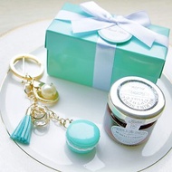 Double Love Tiffany盒~Tiptree果醬+馬卡龍鑰匙圈~二入禮盒