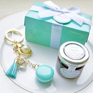 Double Love Tiffany盒~Tiptree果醬+馬卡龍鑰匙圈~二入禮盒