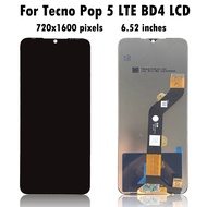 For Tecno POP 5 LTE BD4 LCD BD4a POP 5 Pro BD4j Display Touch Screen Assembly Replacement Parts