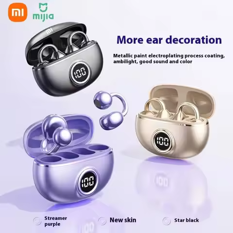Xiaomi's new M97 clip on non in ear wireless Bluetooth earphones are suitable for sports and running