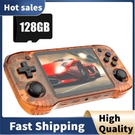 R46H Handheld Retro Game Console 4.2 Inch Screen 128G 20000+Games Portable Video Player Gamepad Supp