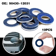 For Toyota Oil Pan Oil Drain Screw Gasket 90430-12031 90341-12012 J8w0
