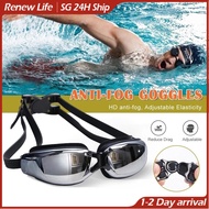 Reflective Optical Swimming goggles Prescription Power Degree Anti fog UV shield Swimming goggles/Pr