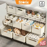 Storix PP Material Expandable Miscellaneous Storage Box Desktop Snack Storage Box Cabinet Storage Bo