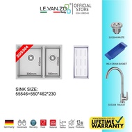 LEVANZO EMBER SERIES KITCHEN SINK 55546-READY STOCK . LOCAL SELLER 